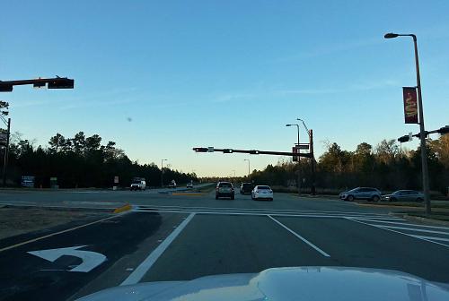 Woodforest Sees 1st Traffic Lights