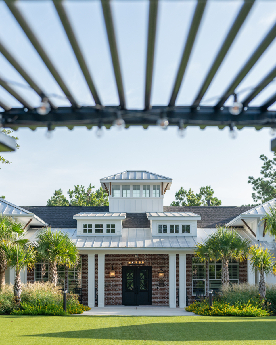 Recreation center in Woodforest, one of many fitness amenities in this master-planned community.