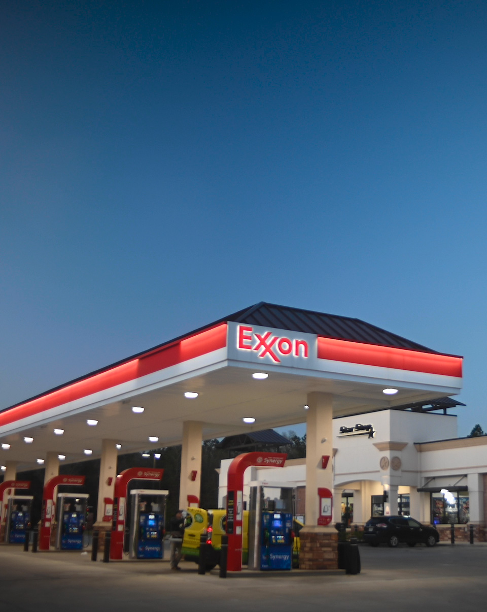 Woodforest's West District in Montgomery County includes shops like Exxon Star Stop.