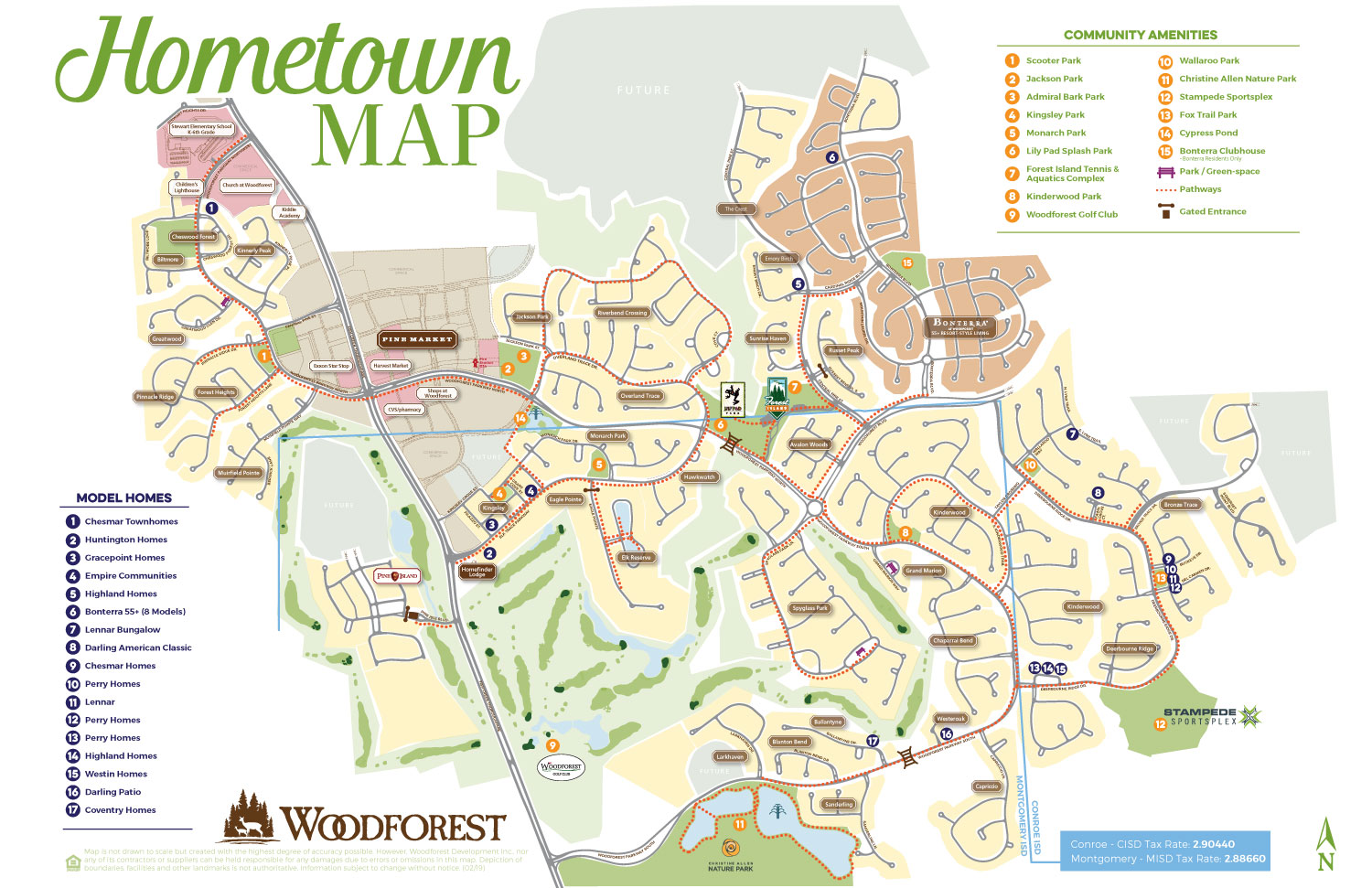 Woodforest Homes for Sale in Montgomery County, TX