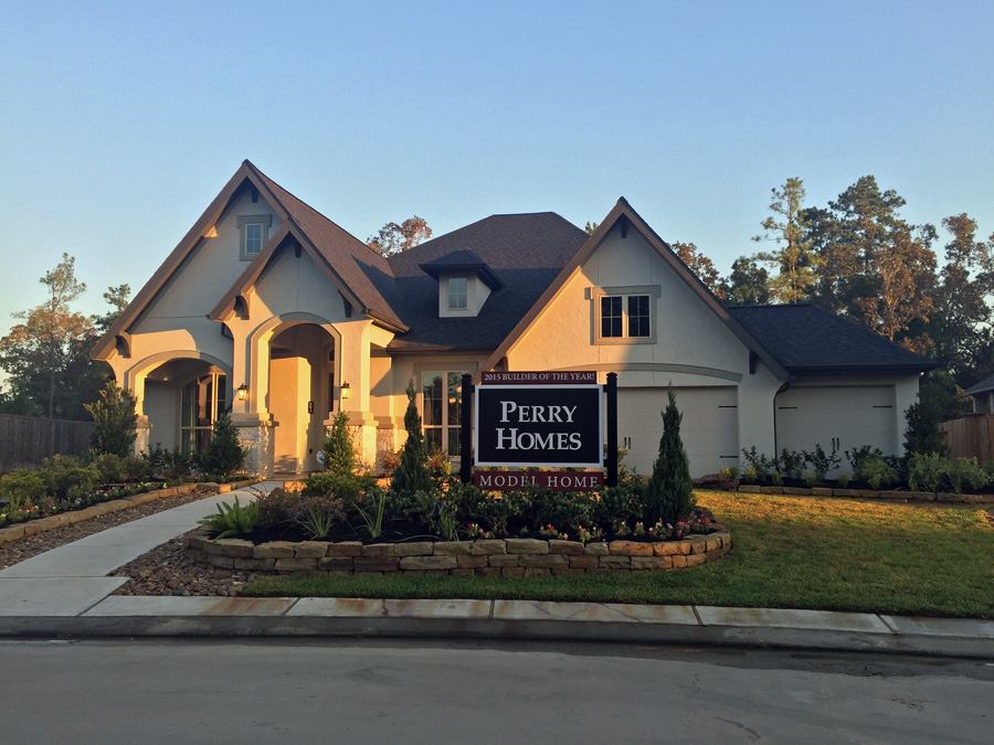 Perry Model Home Woodforest in Montgomery County, TX